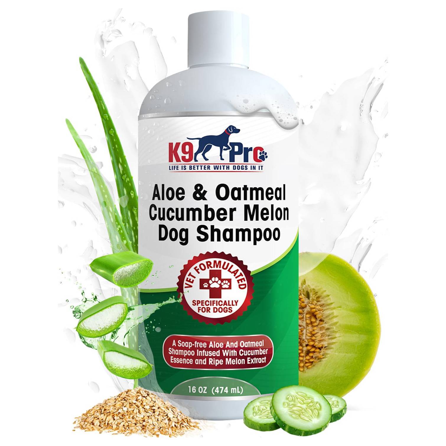 K9 Pro Oatmeal Dog Shampoos
