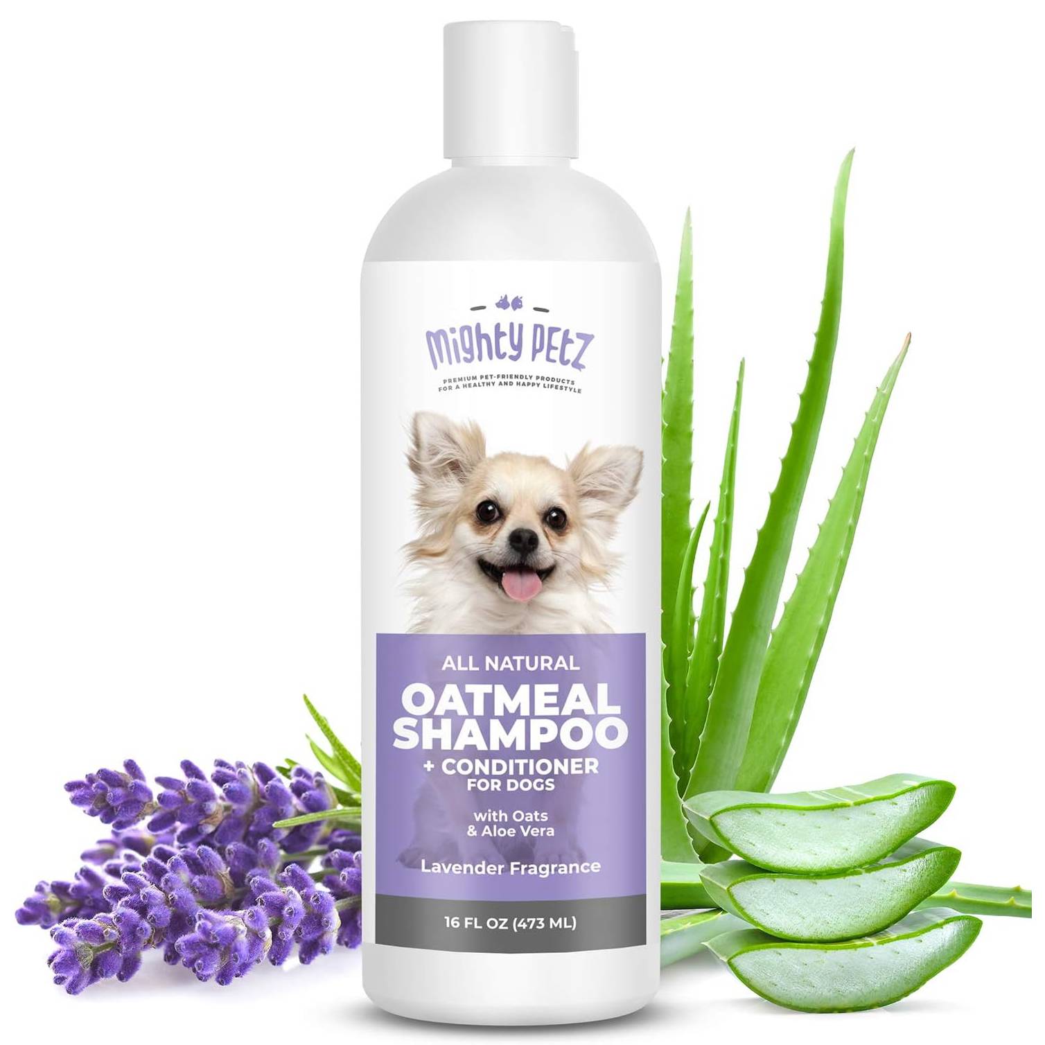 Mighty Petz 2-in-1 Oatmeal Dog-Shampoo