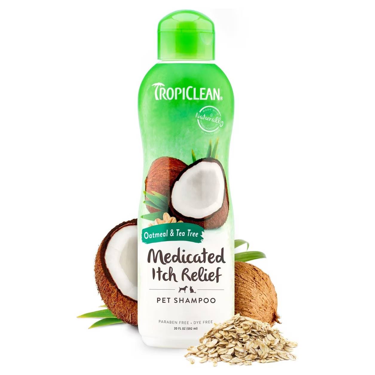 TropiClean Tea Tree & Oatmeal Dog Shampoos