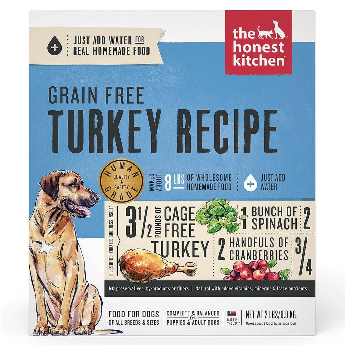 Honest Kitchen E2 Turkey Dog Food