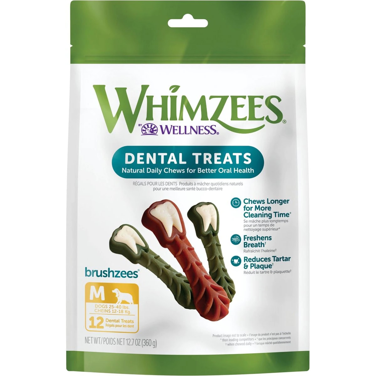 WHIMZEES by Wellness Brushzees Dental Chews