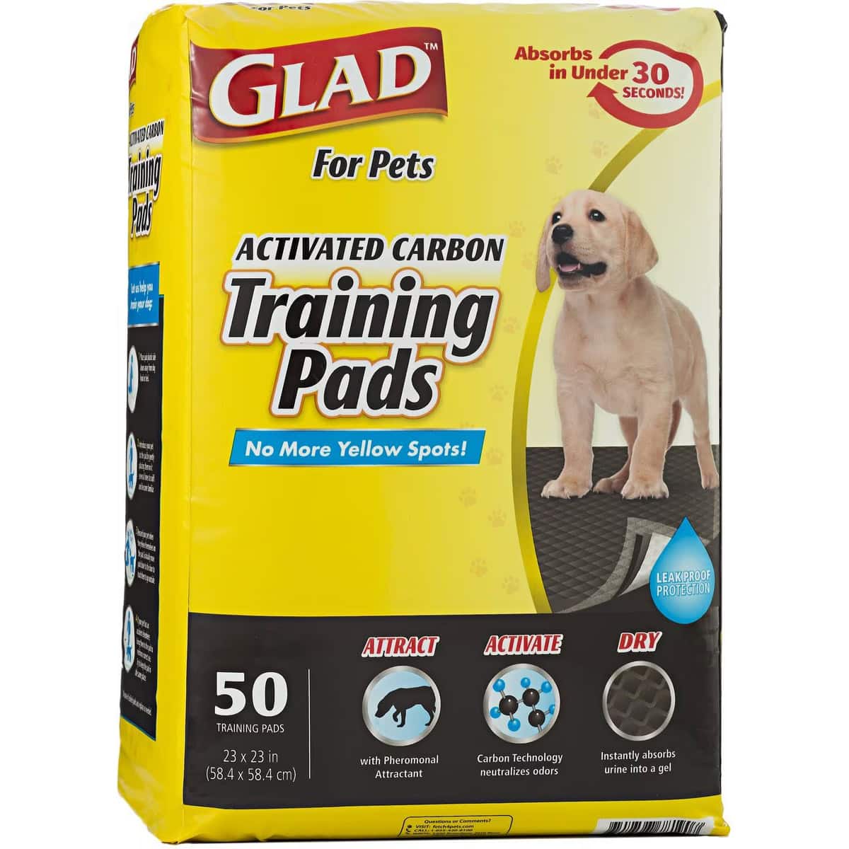Glad for Pets Activated Carbon Dog Training Pads