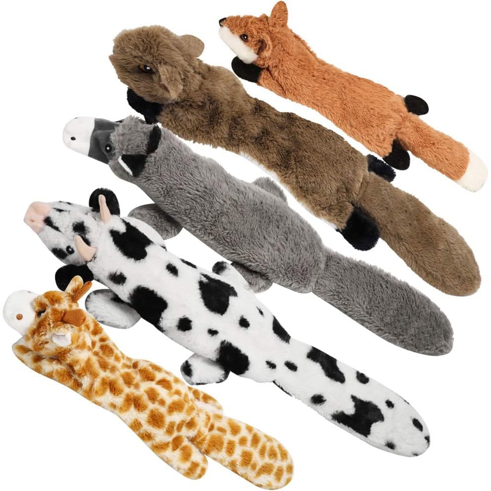 Nocciola Crinkle Dog Squeaky Toys 