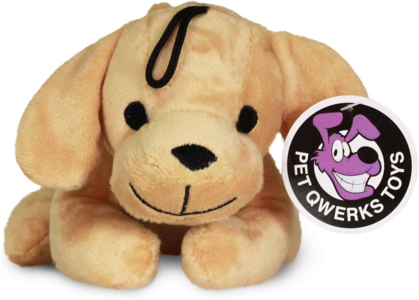 Pet Qwerks Panting Puppy Squeaky Sound Plush