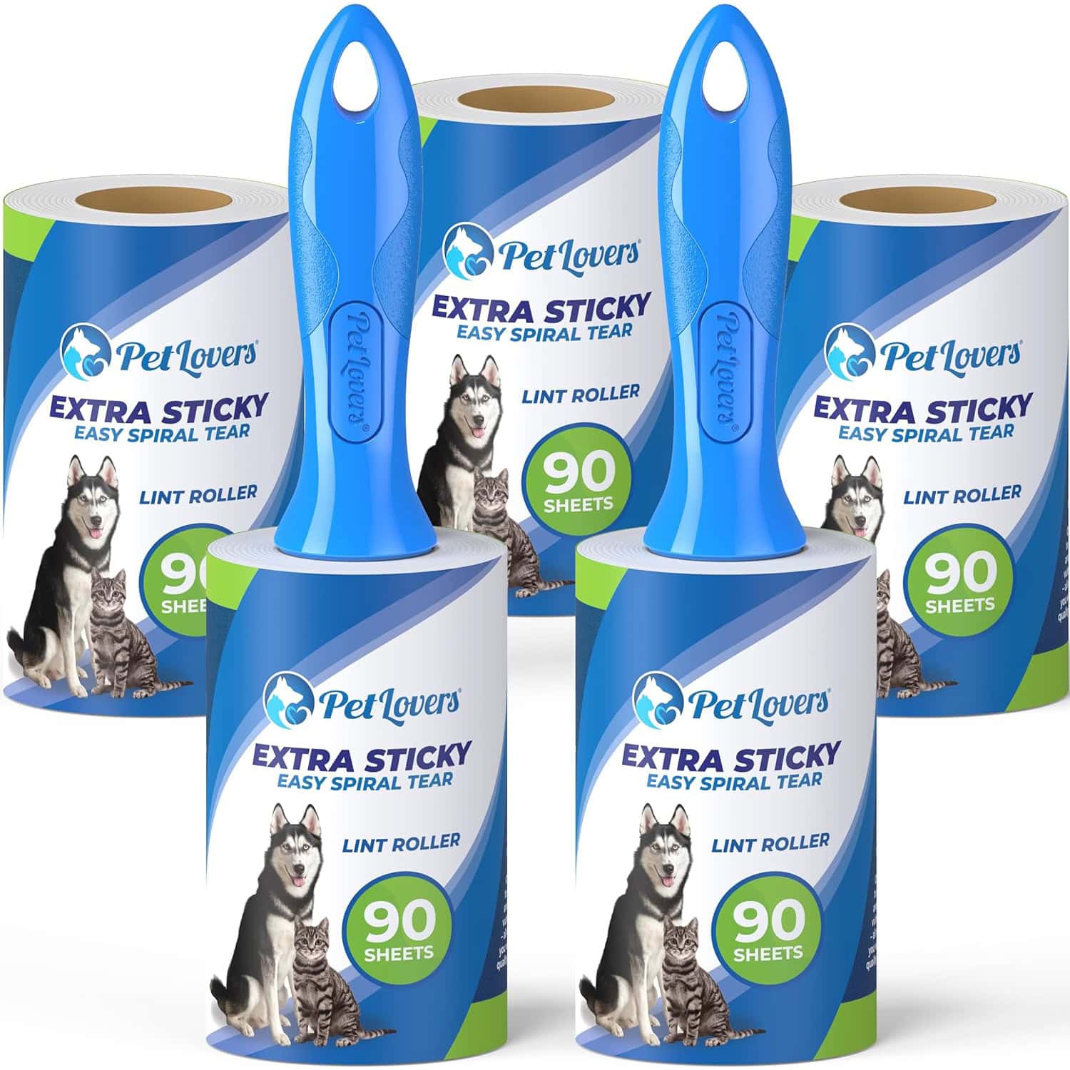 PetLovers Extra Sticky Lint Roller New