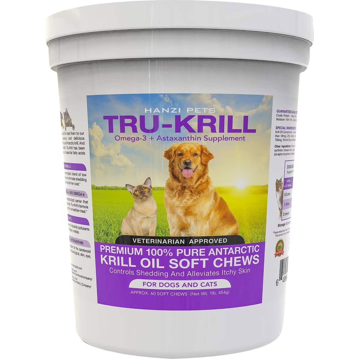 Hanzi Pets Antarctic Krill Oil Soft Chews