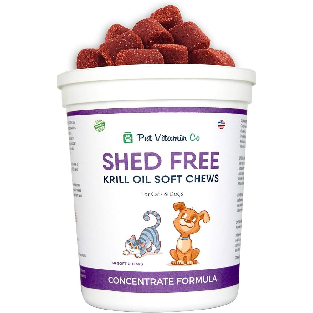 Pet Vitamin Co Krill Oil Shed-Free Chews