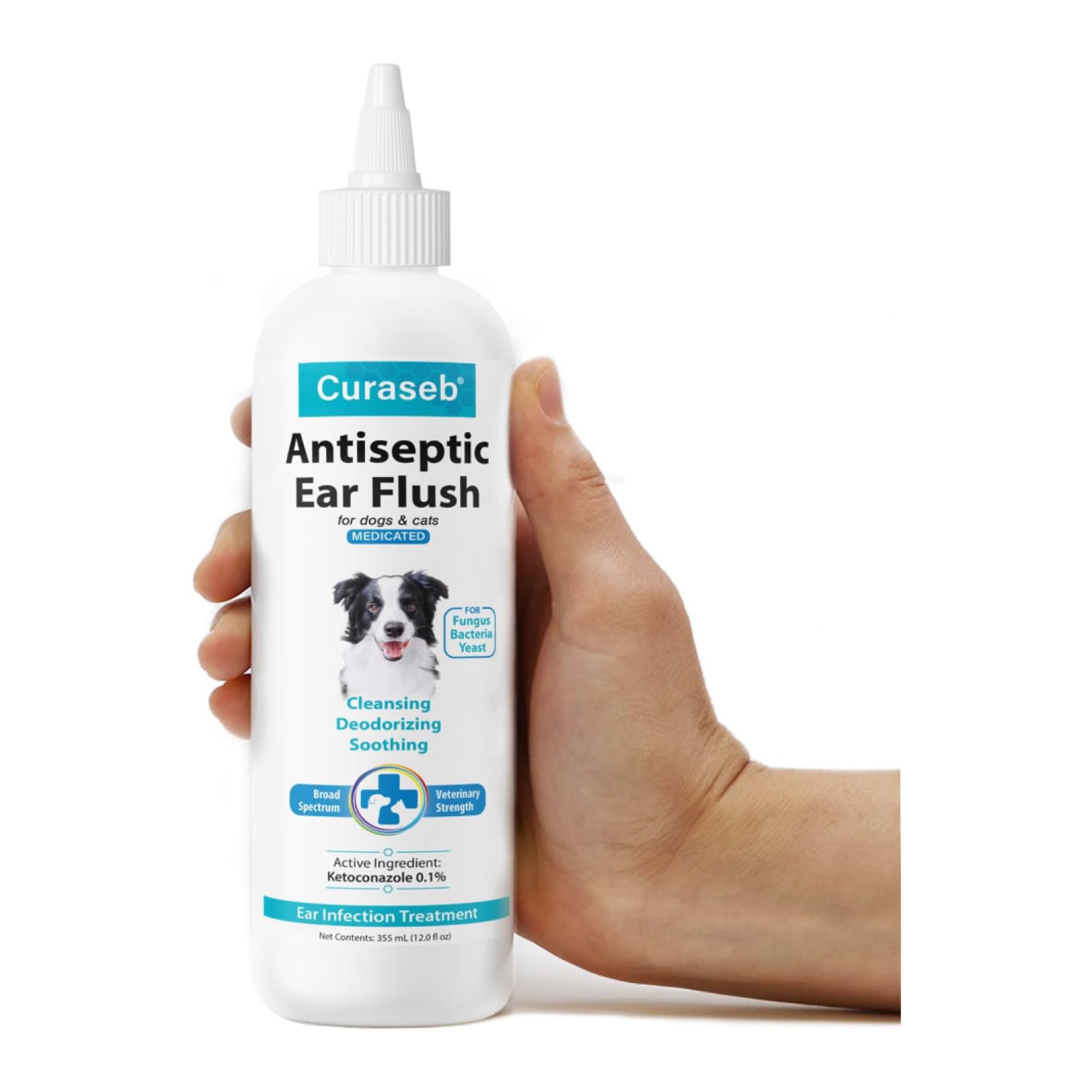 Curaseb Dog Ear Infection Treatment Solution