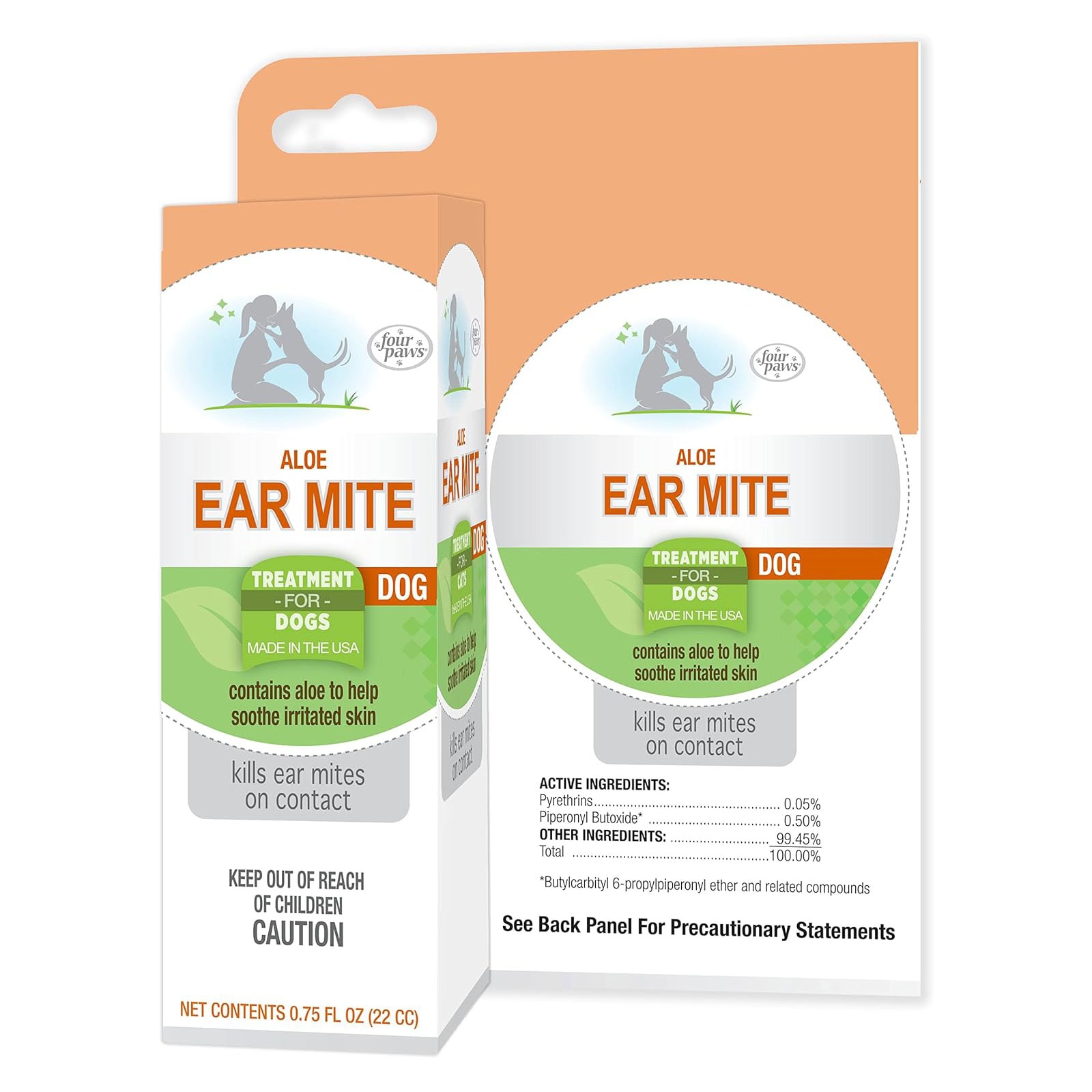 Four Paws Healthy Promise Aloe Ear Mite Treatment