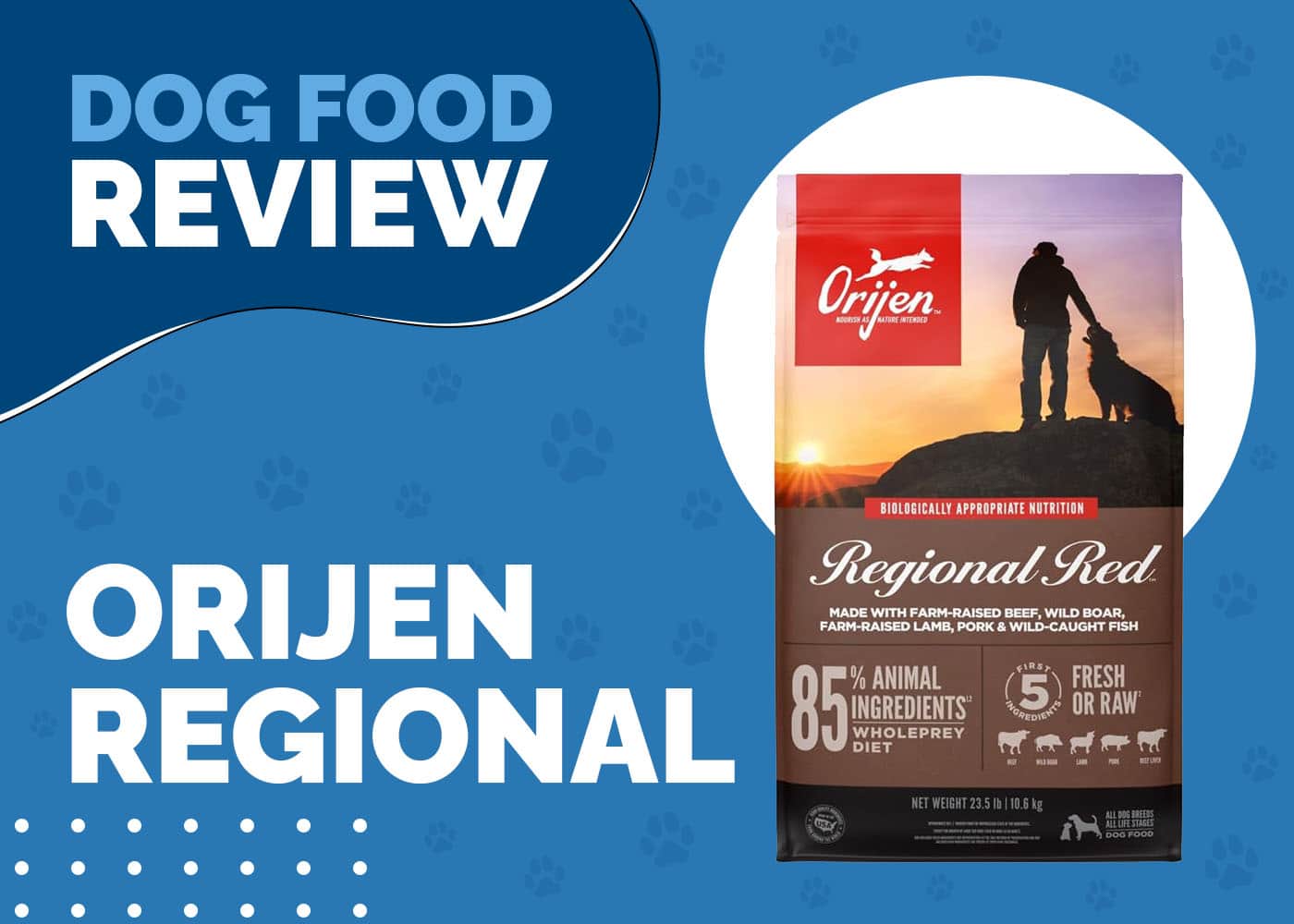 Orijen Regional Red Dog Food Review