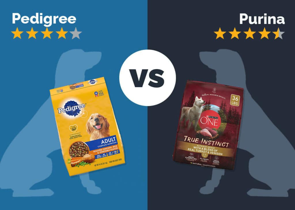 Pedigree vs Purina