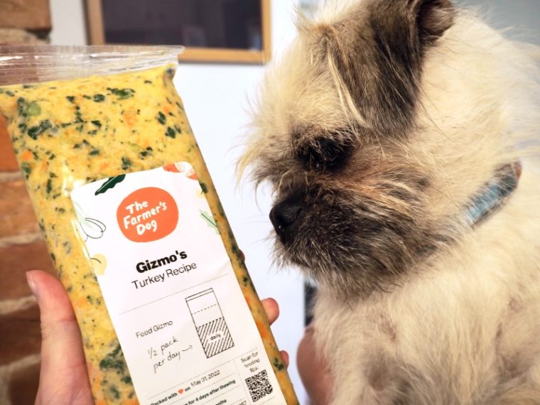 The Farmer S Dog Food Review 2025 Vet Approved Guide Hepper The Farmers Dog Fresh Turkey Recipe With White Dog 760x570