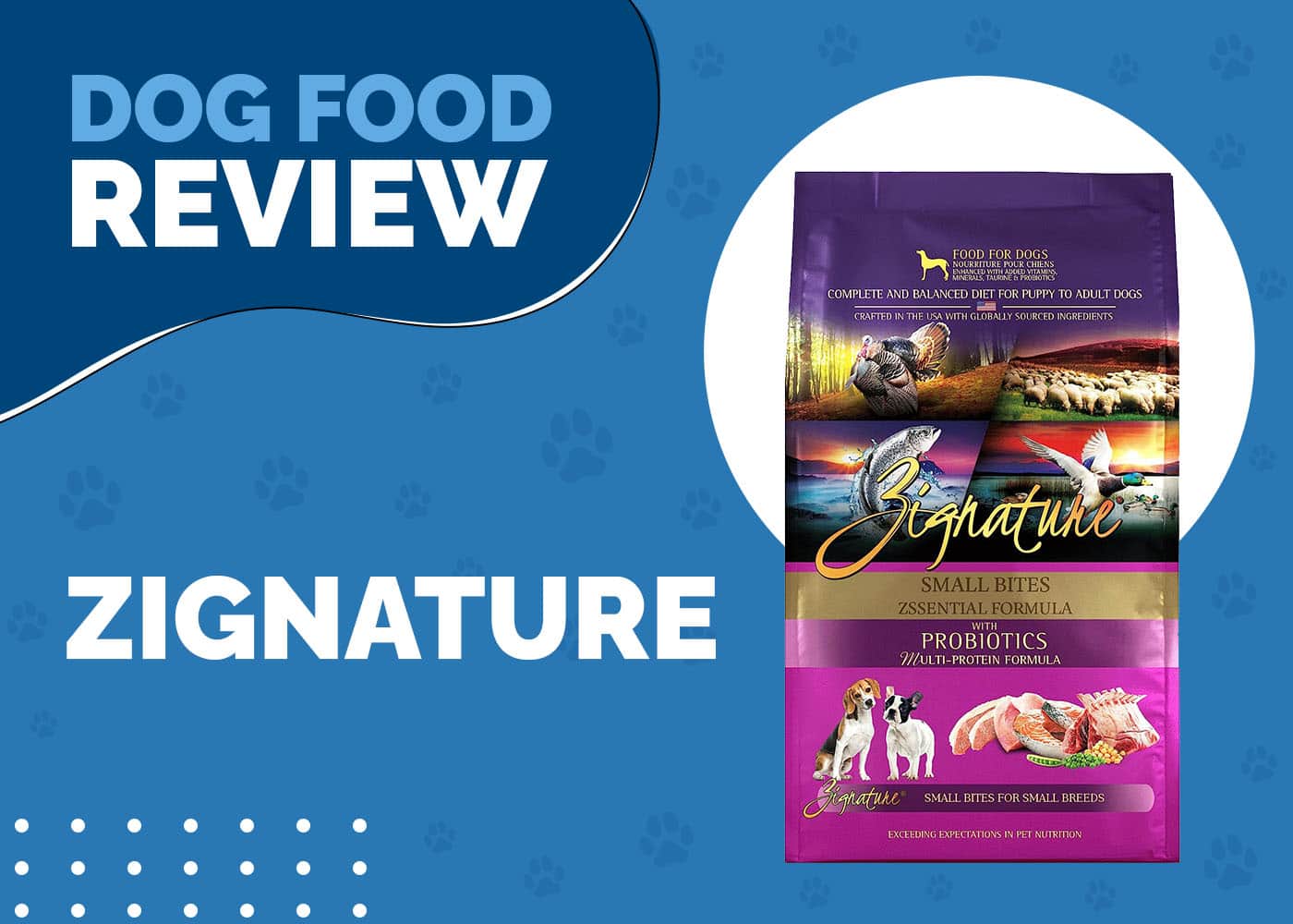 Zignature Dog Food Review