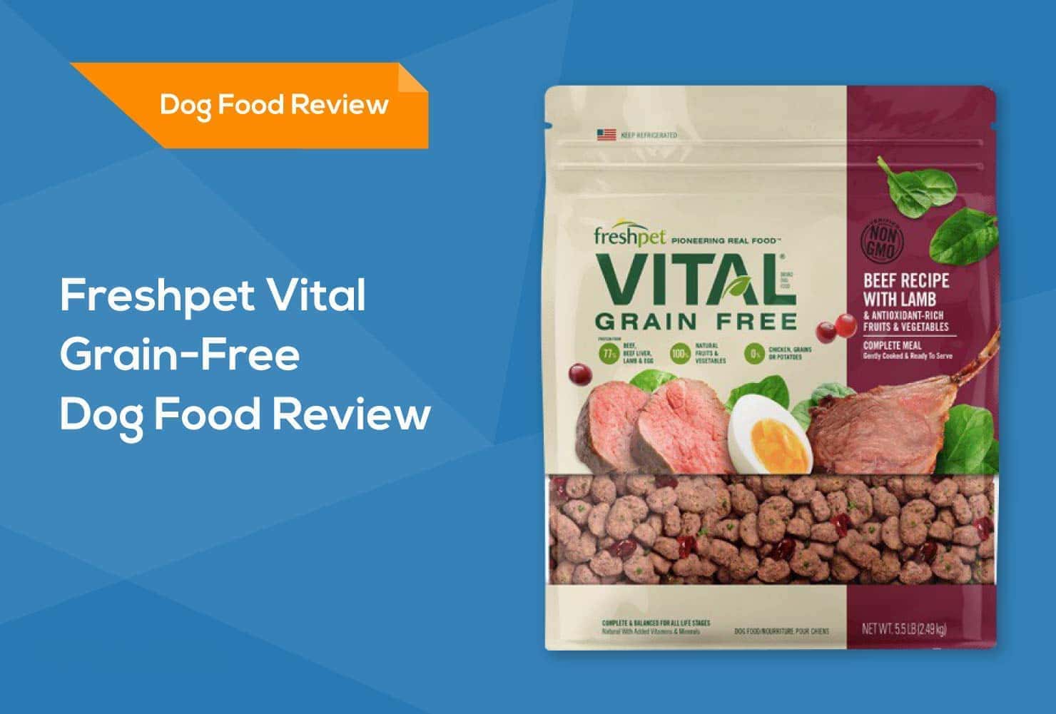 freshpet vital grain free review