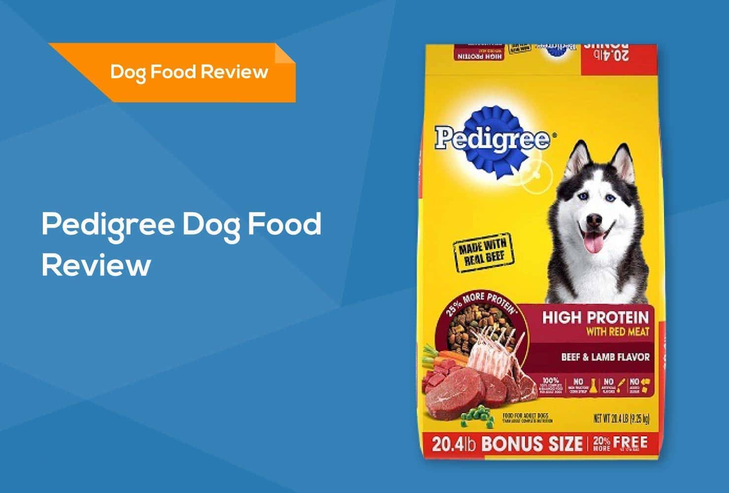 pedigree dog food review