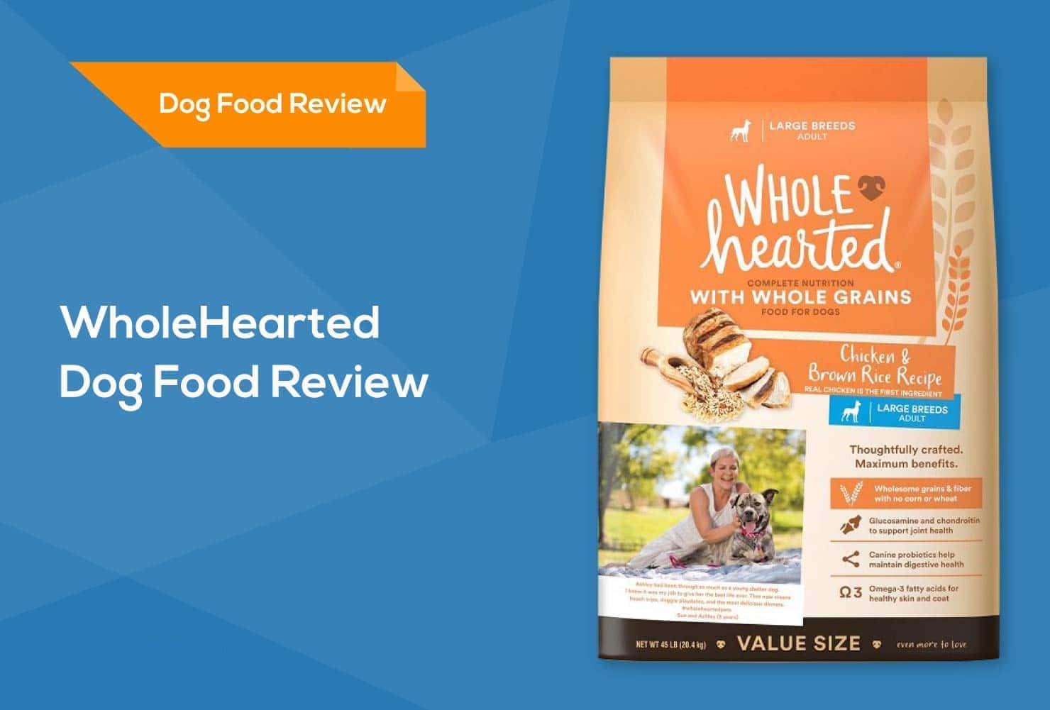 whole hearted dog food review