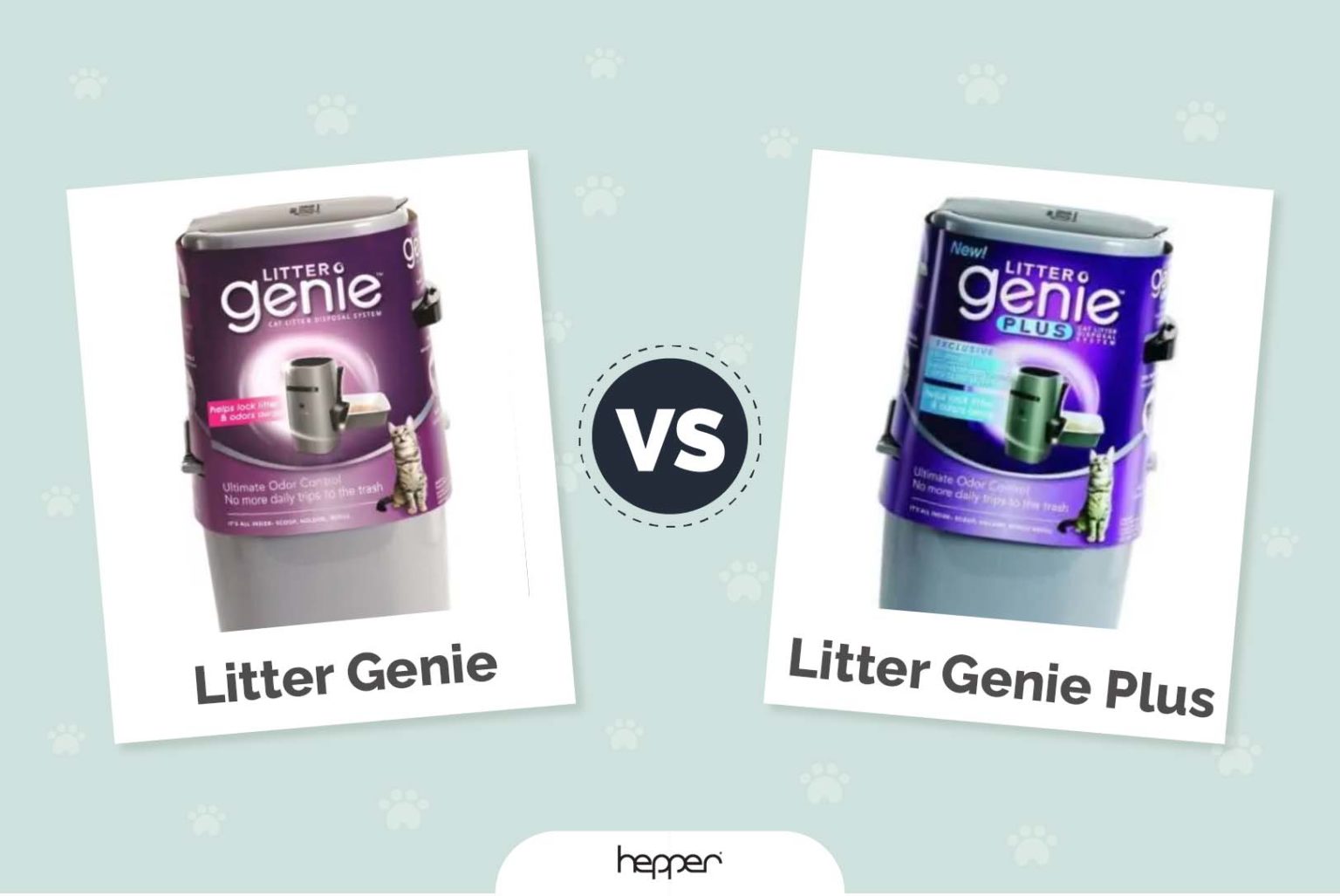 Litter Genie vs. Litter Genie Plus Which to Choose in 2024 Hepper