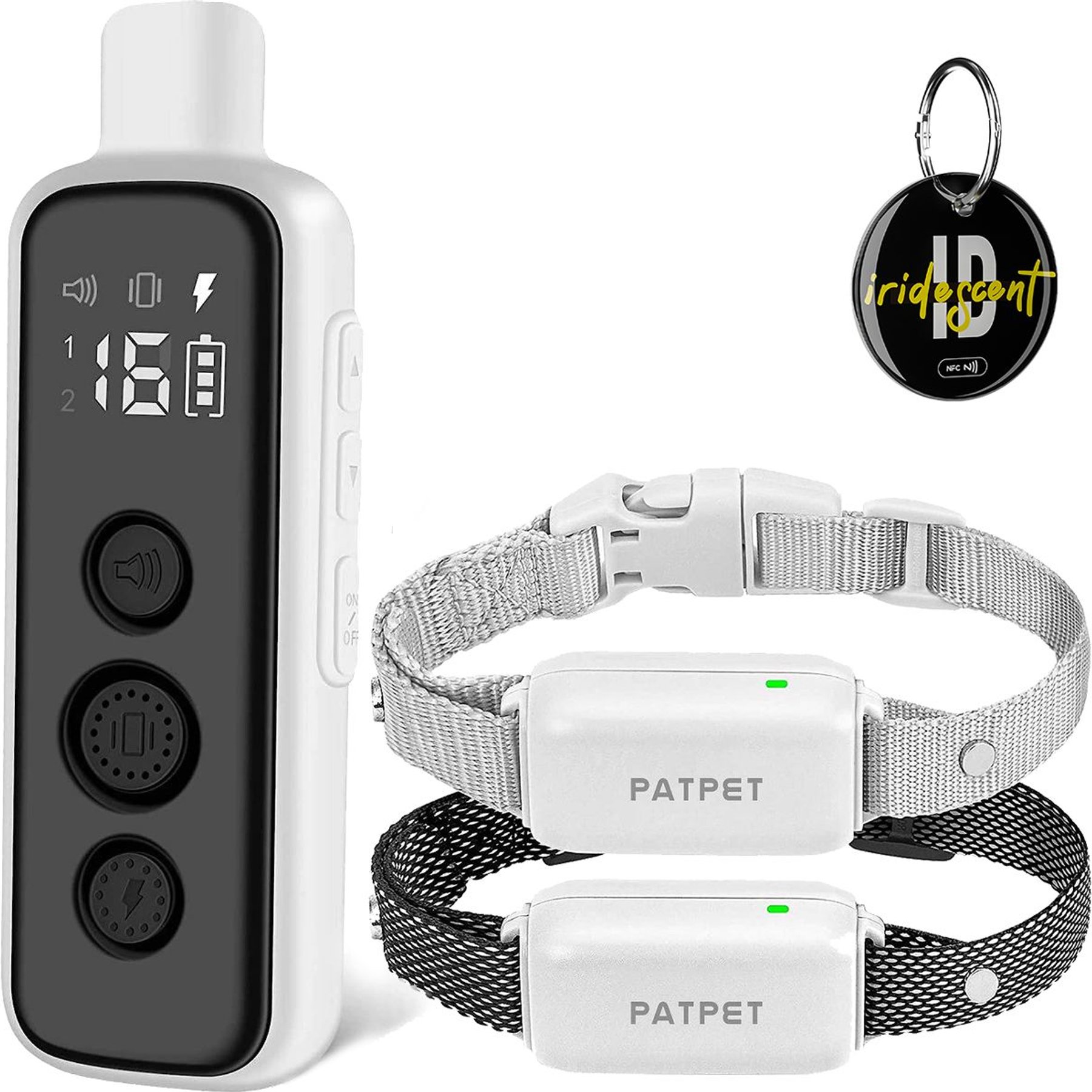 PATPET P650 1000ft Anti-Bark & Remote Dog Training Collar