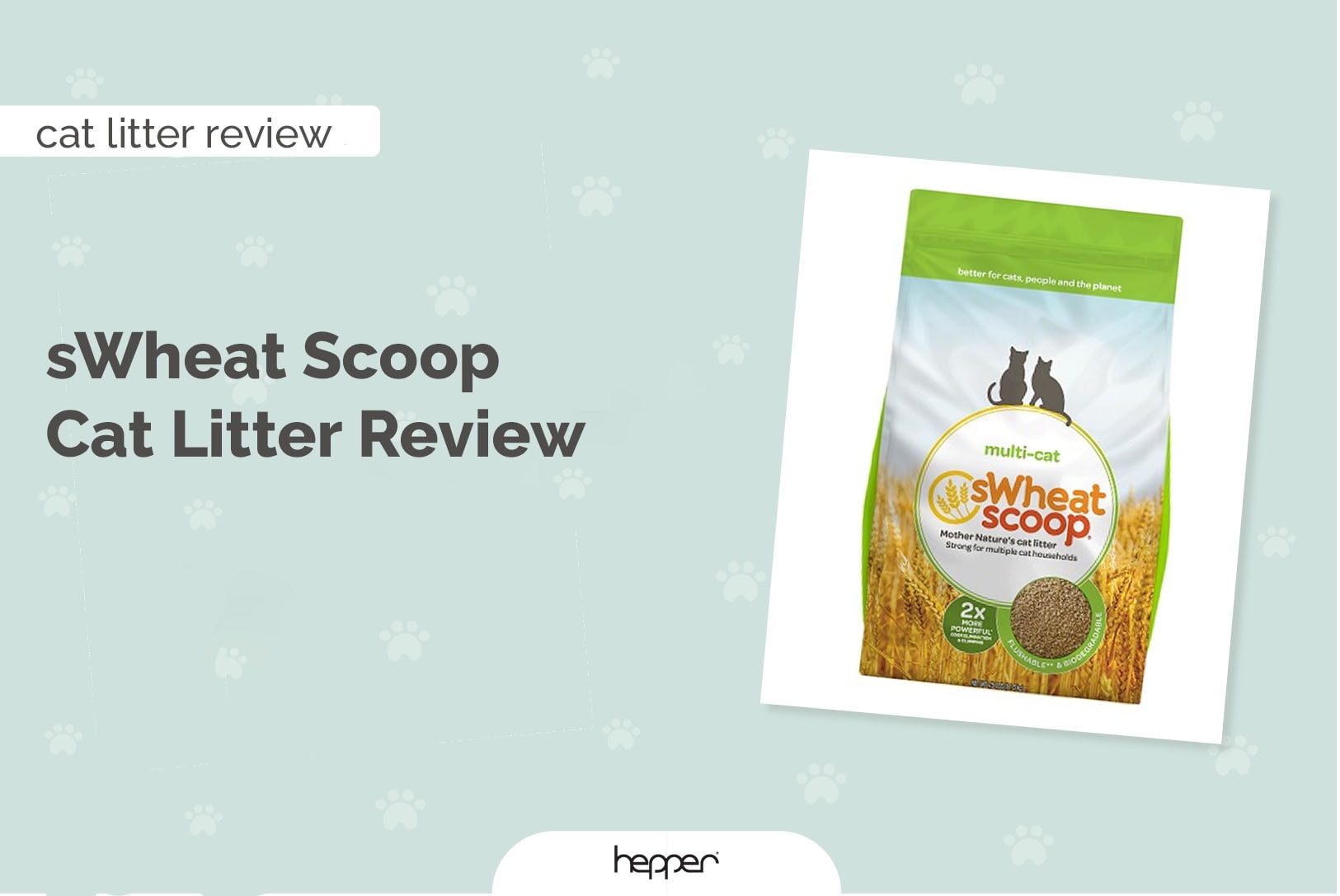 sWheat scoop litter review header