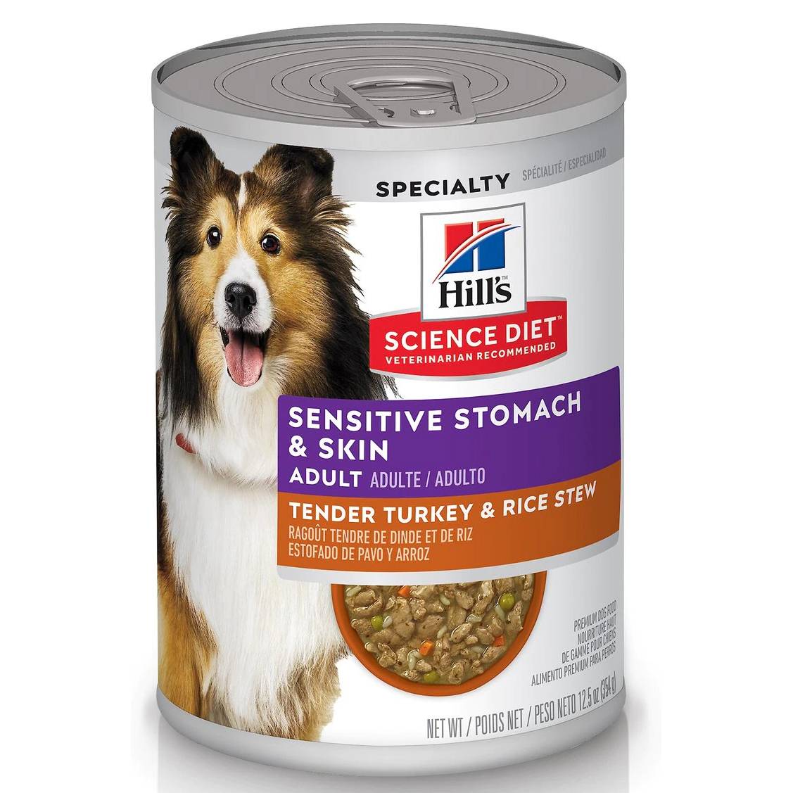 Hill's Science Diet Adult Sensitive Stomach & Skin Tender Turkey & Ric