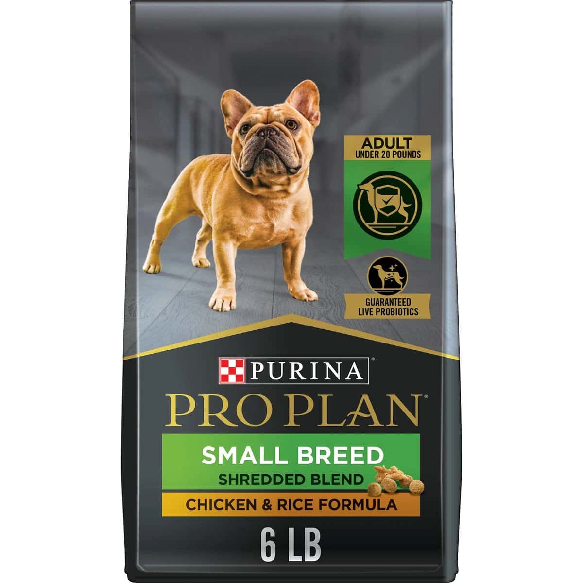 Purina Pro Plan Shredded Blend Adult Small Breed Chicken & Rice Formula Dry Dog 