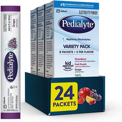 Pedialyte Electrolyte Powder Packets