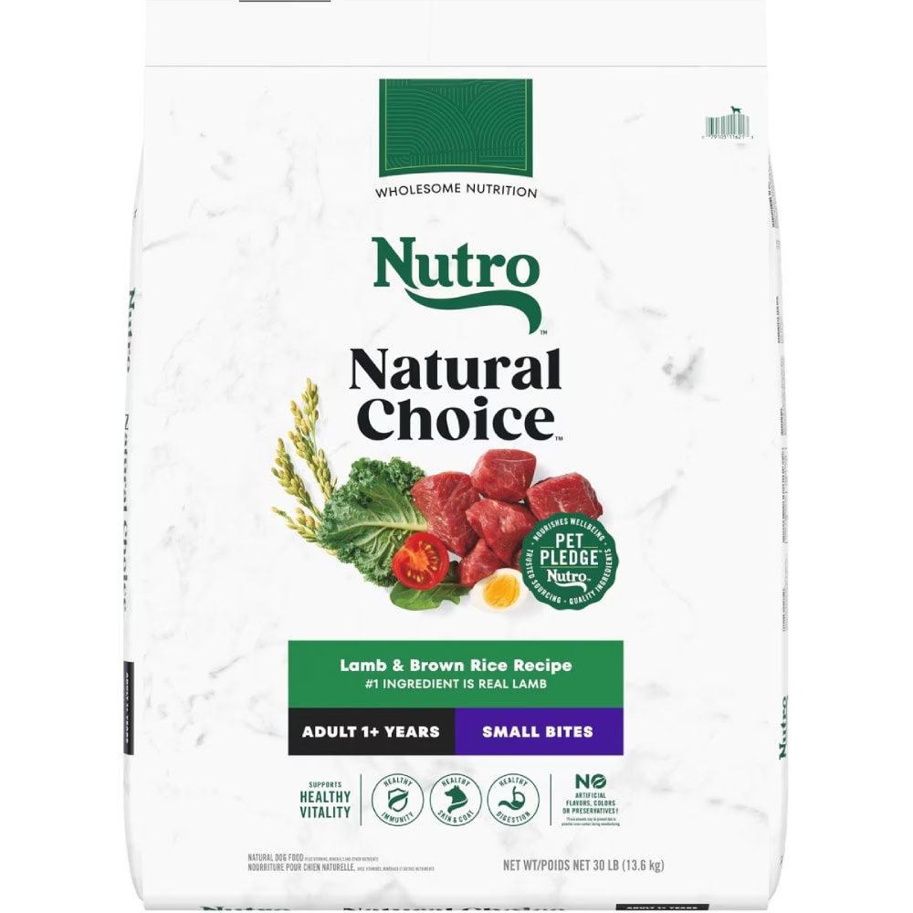 Nutro Natural Choice Small Bites Adult Lamb & Brown Rice 