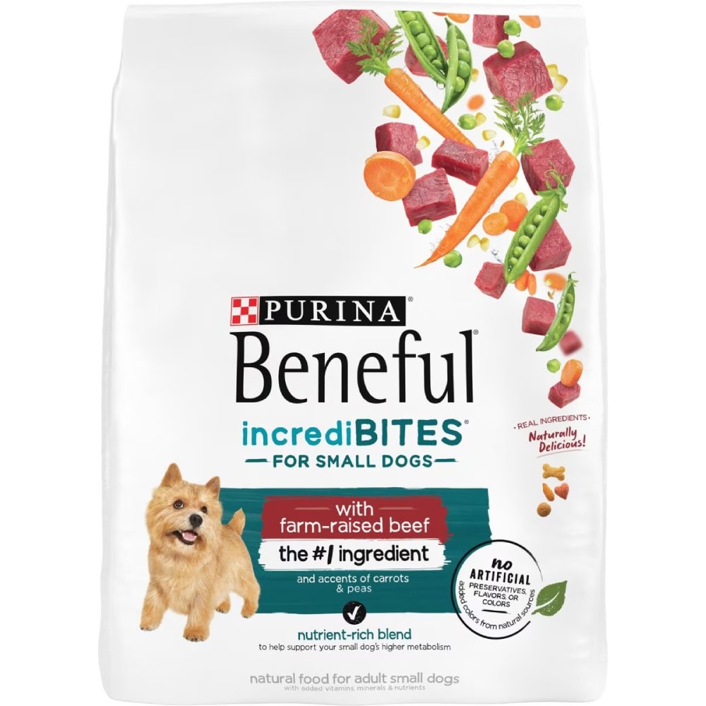 Purina Beneful IncrediBites with Farm-Raised Beef Small Breed 
