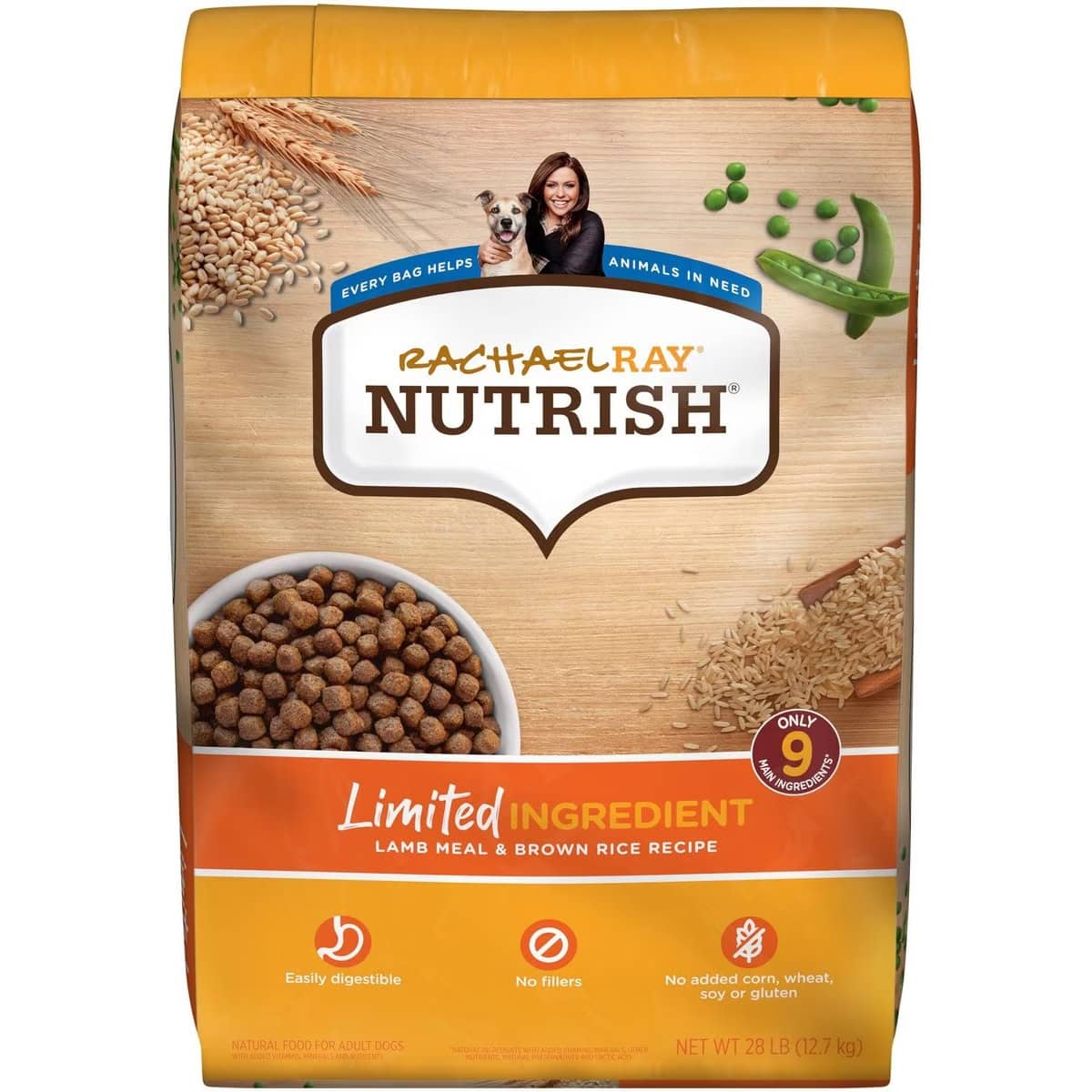 Rachael Ray Nutrish Just 6 Natural Dry Dog Food
