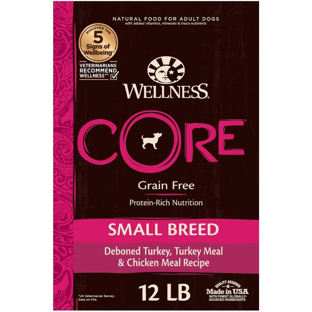 Wellness CORE Grain-Free Small Breed Turkey & Chicken Recipe 
