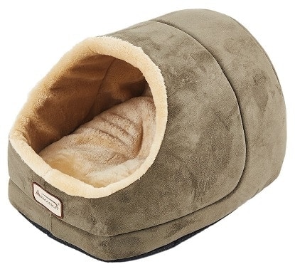 large enclosed cat bed
