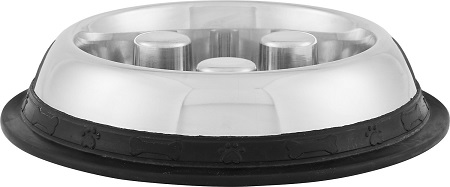5QT Dog Brake-Fast Stainless Steel Dog Bowl