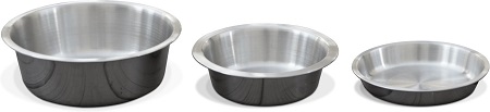 7PetFusion Premium Brushed Stainless Steel Cat Bowl