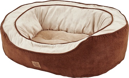 8Precision Pet Products Gusset Daydreamer Bolster Cat & Dog Bed