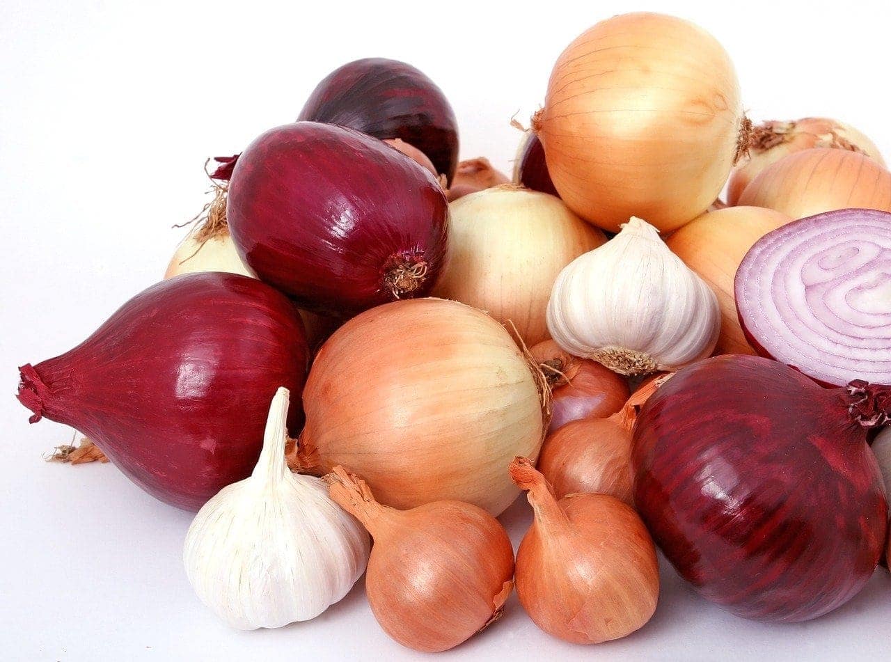 garlics and onions