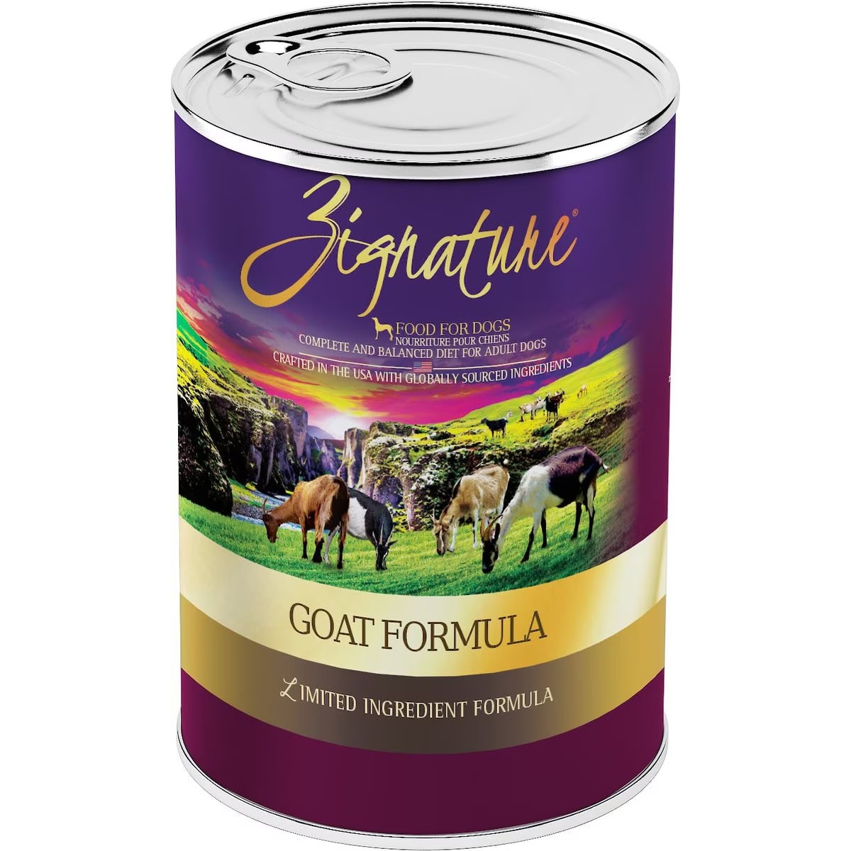 Zignature Goat Grain-Free Canned Dog Food