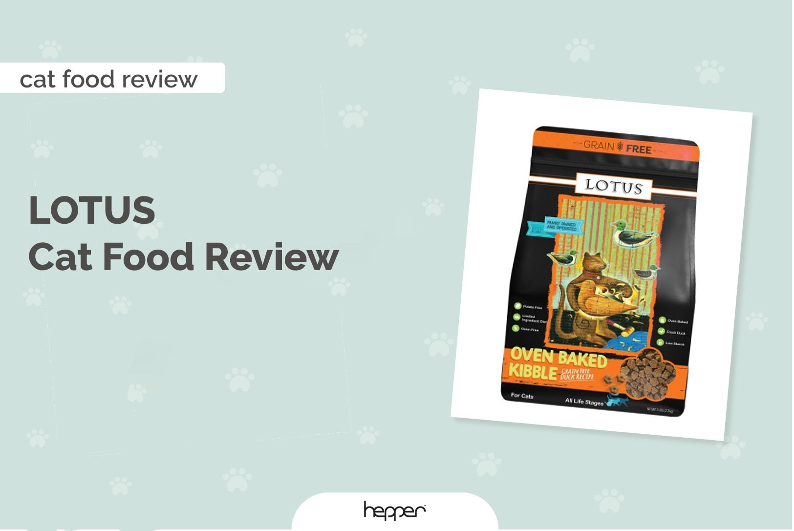 lotus cat food review header