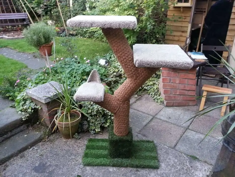 Cat Tree With Padding- My My DIY