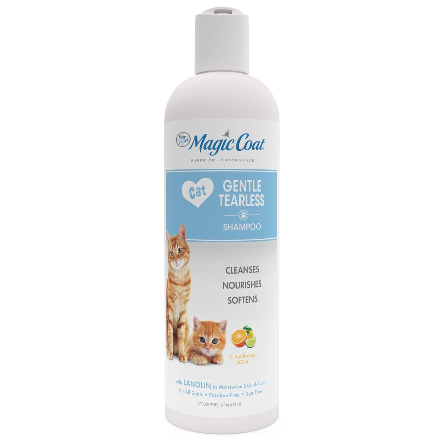 Four Paws Magic Coat Cat Gentle Tearless Shampoo