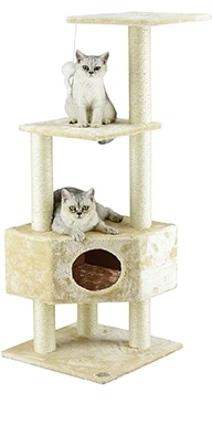 small footprint cat tree