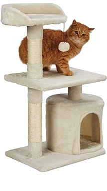 cat trees for small spaces
