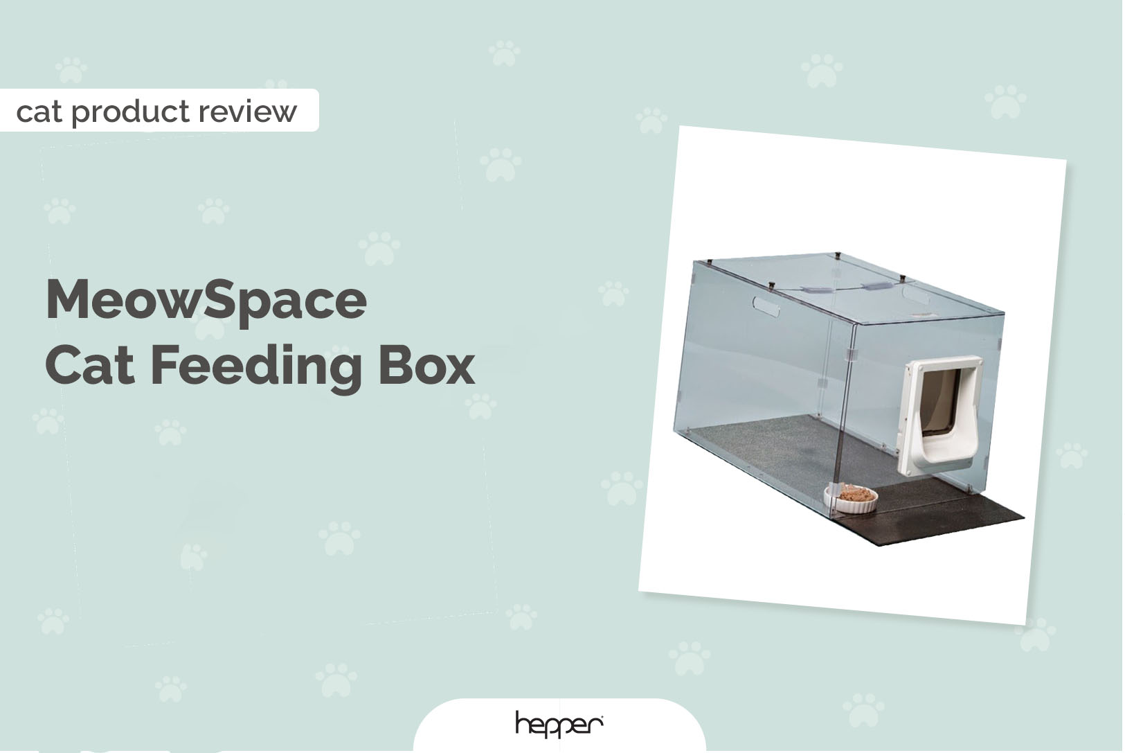 meowspace cat feeding box header