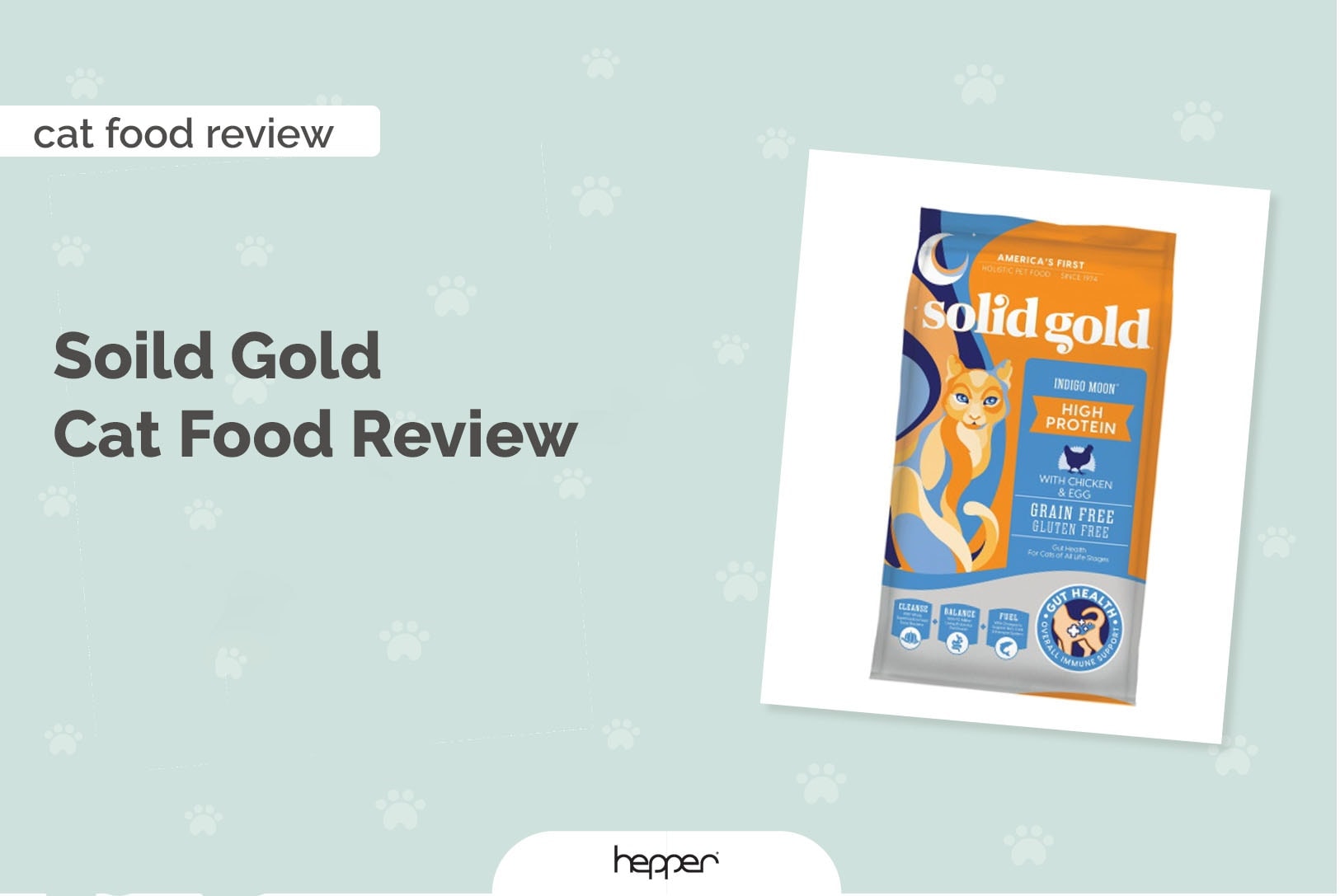 solid gold cat food review header