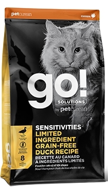 Go! Sensitivities Limited Ingredient Duck Grain-Free Dry Cat Food