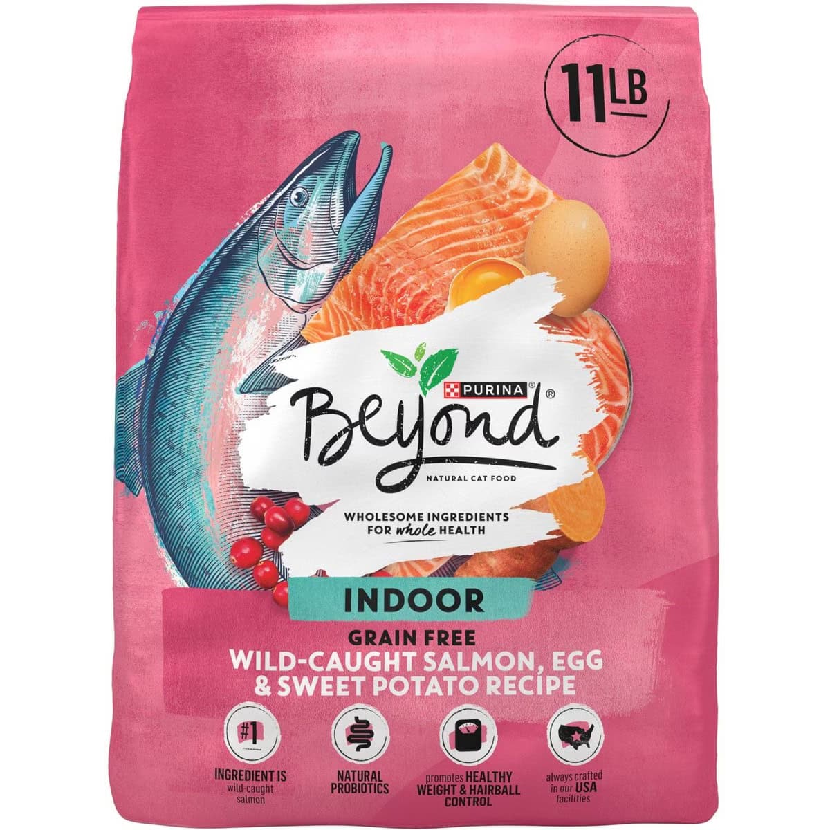 Purina Beyond Simply Indoor Wild-Caught Salmon 
