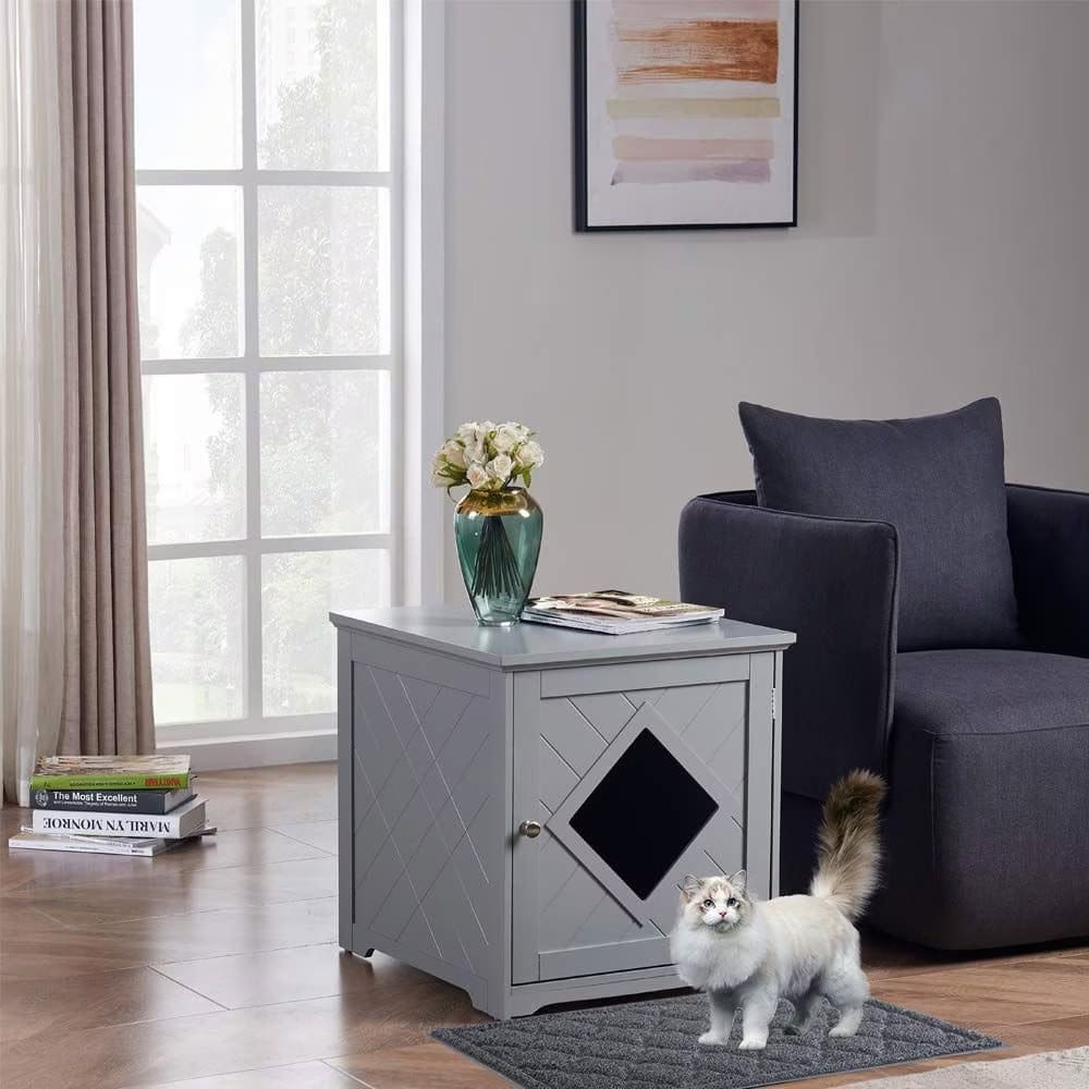Unipaws Diamond Litter Box Enclosure