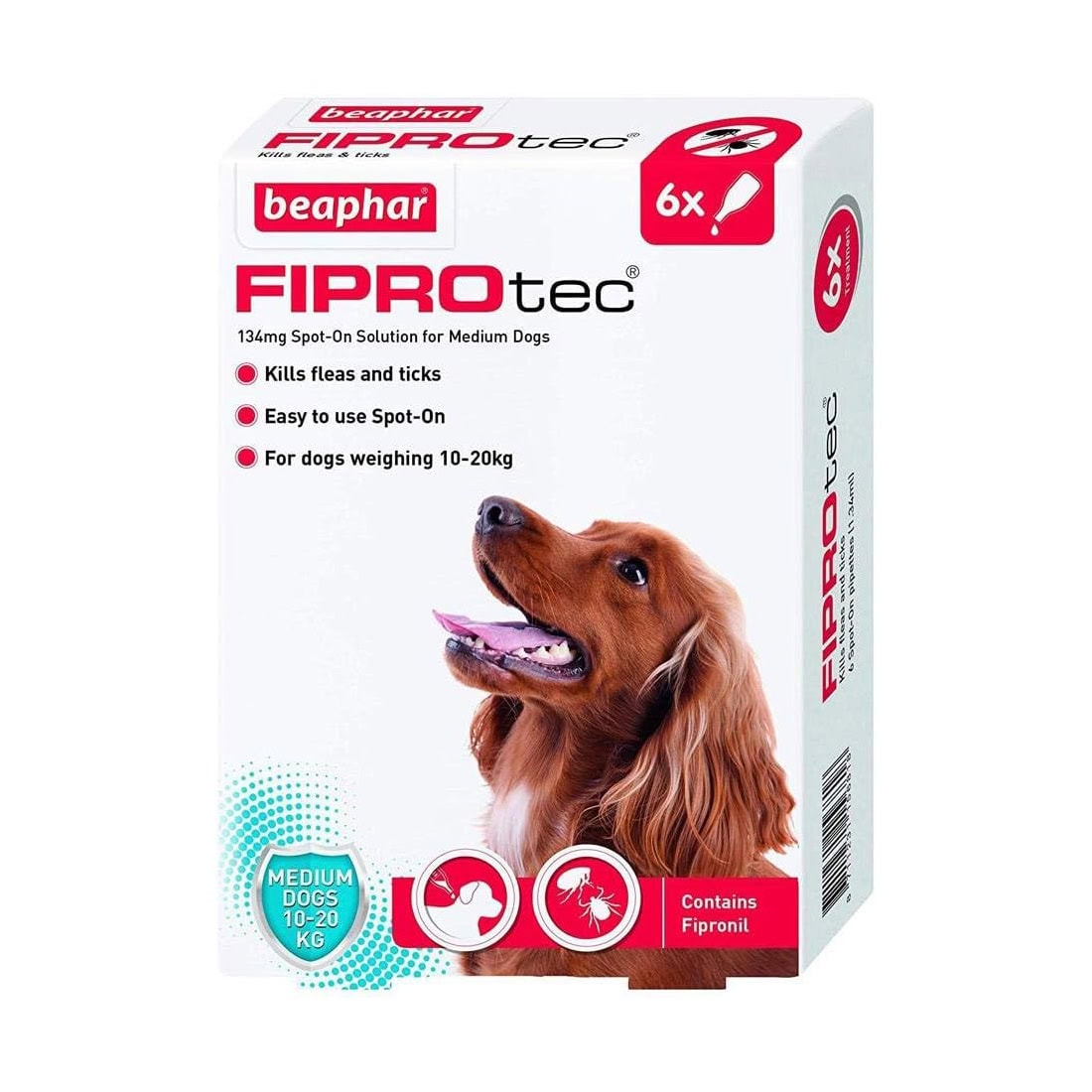 Beaphar FIPROtec Spot on Medium Dog