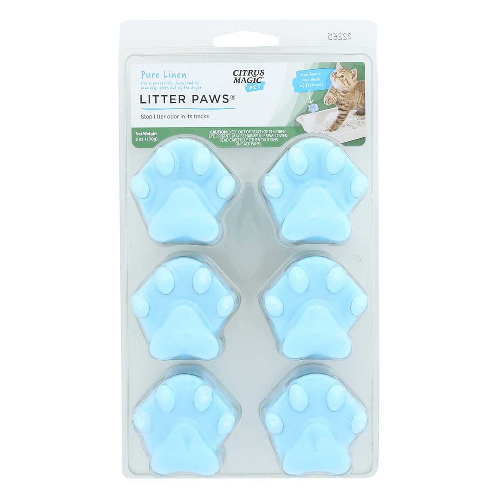 Citrus Magic Pet Odor Control Paws For Litter