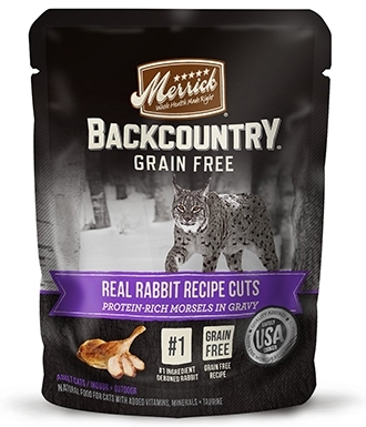 Merrick Backcountry Grain Free Morsels Real Rabbit Recipe Cuts
