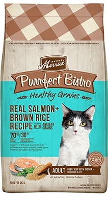 Merrick Purrfect Bistro Healthy Grains Real Salmon Brown Rice Recipe